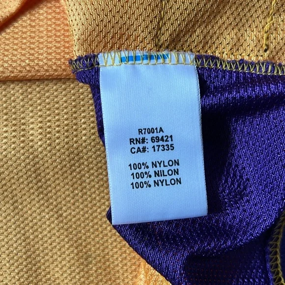 Rare Vintage Reebok NBA Los Angeles LA Lakers Devean George Basketball Jersey XL - Picture 4 of 9
